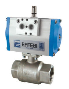 Zawór kulowy nierdzewny VEGA 1/2" z napędem pneumatycznym podwójnego działania | Hydraulika | Eshop Dopak | Wszystko dla Przemys