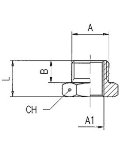 Redukcja z G2z na G1/2w OC 2090 2-1/2 OC 2