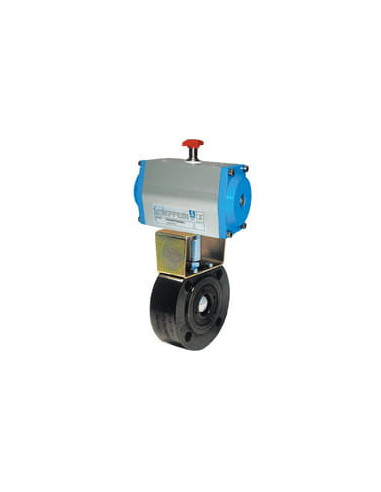 Zawór kulowy kołnierzowy MOON DN15 A105/PTFE z napędem pneumatycznym podwójnego działania | Hydraulika | Eshop Dopak | Wszystko 