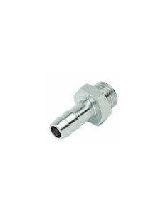 Króciec gwintowany choinka do węża fi 19 mm G 3/4 GZ, mosiądz niklowany 3045 19-3/4