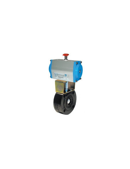 Zawór kulowy kołnierzowy MOON DN40 A105/PTFE z napędem pneumatycznym podwójnego działania | Hydraulika | Eshop Dopak | Wszystko 