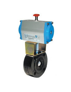 Zawór kulowy kołnierzowy MOON DN80 PN16 A105/PTFE z napędem pneumatycznym podwójnego działania | Hydraulika | Eshop Dopak | Wszy