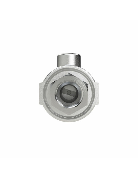 Zawór aksjalny G3/4, NC VIP mosiądz niklowany Viton S.A. nowy model 351.953-1