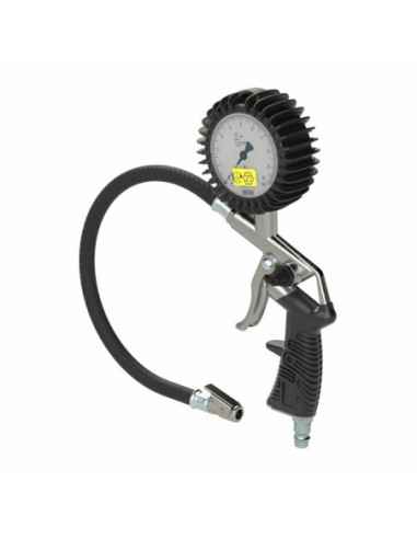 Pistolet do pompowania kół 10bar fi 63 z wzorcowanym manometrem przyłącze NW7,2 39.013GE