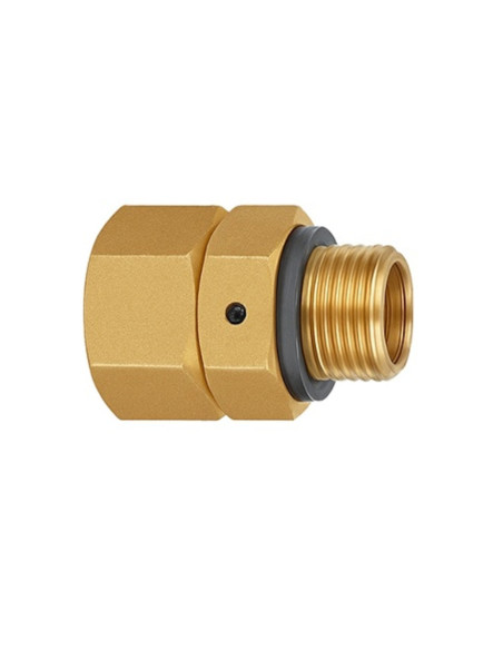 Złącze obrotowe do wody GW 3/4"-GZ 1/2", mosiądz, EPDM 511K
