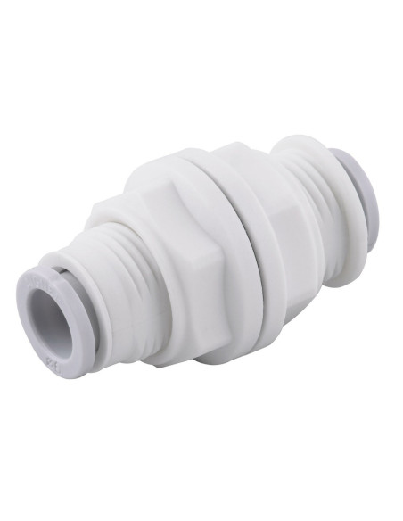 Złączka wtykowa grodziowa G1/2 GZ do węża fi 8 mm, technopolimer, EPDM 54050 8-8