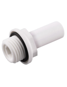 Adapter gwintowany do złączki wtykowej G 1/2 GZ do węża fi 12 mm, technopolimer, EPDM 54600 12-1/2