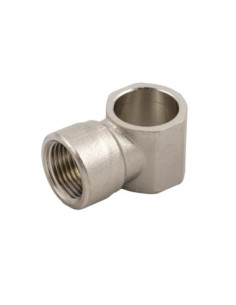 Korpus złączki banjo G 3/8 GW, mosiądz niklowany 6090 3/8