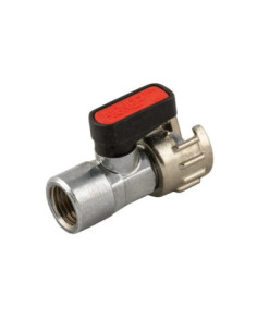 Zawór kulowy G 1/8 GW z nakrętką precyzyjną milled nut 6470 1/8