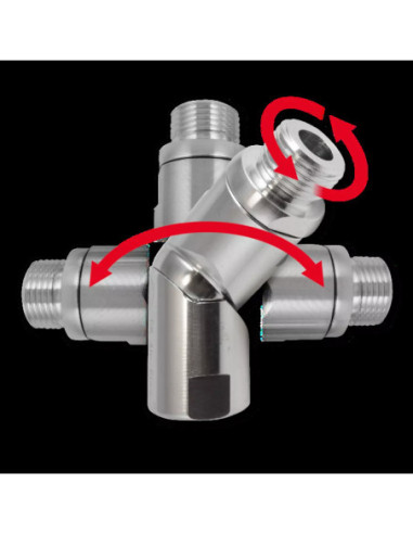 Końcówka obrotowa AIR FLEX (3/8") NPT 8940171571