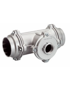 Trójnik gwintowany fi 110, G 3 GW, na odejścia, Infinity, separujący kondensat, aluminium 90236 110-3