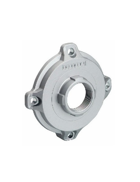 Przyłącze gwintowane z gwintem wewnętrznym, na rurę fi 110, G 3 GW, Infinity, aluminium 90630 110-3