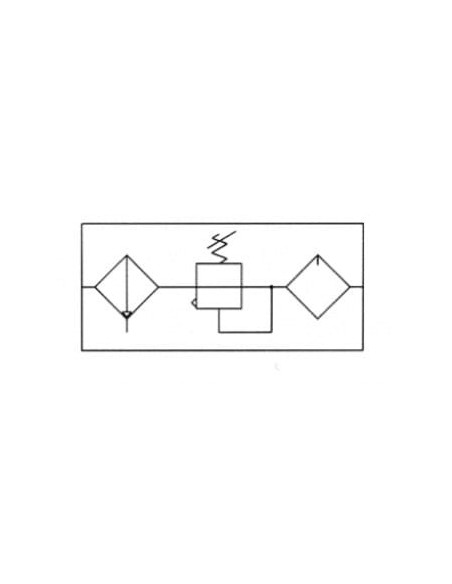 Blok przygotowania powietrza G 3/4 GW do 16 bar, regulacja 1,5-12 bar, 20 um, Flowmatik, Midi | Pneumatyka | Eshop Dopak | Wszys