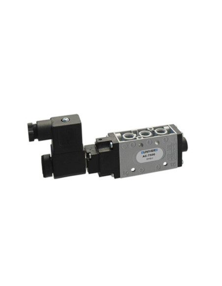 Zawór 5/2 G1/8, sterowanie pneumatyczne, monost Univer AC-7100
