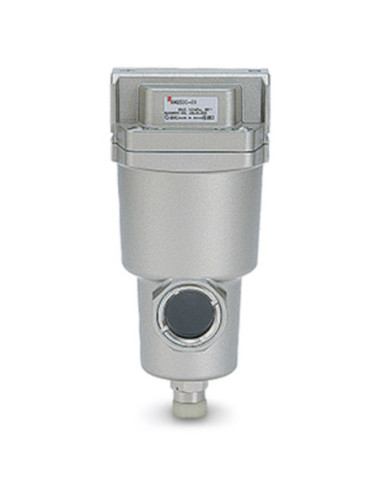Filtr linii głównej G1/2, 2200 l/min automatyczny spust kondensatu NO SMC AFF11C-F04D-T