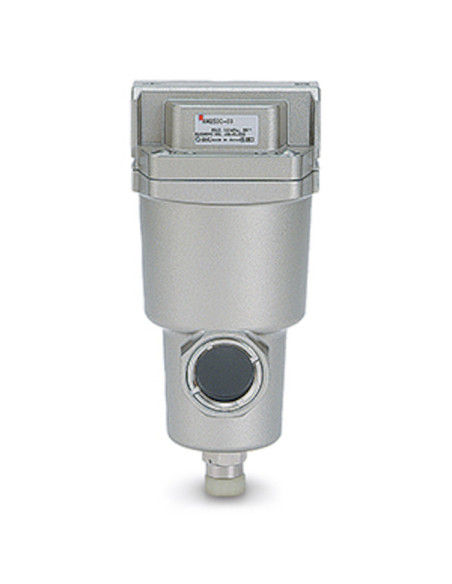 Filtr linii głównej G1/2, 2200 l/min automatyczny spust kondensatu NO SMC AFF11C-F04D-T