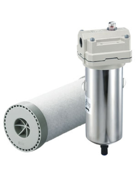 Filtr linii głównej G 1 1/2, 7 m3/min spust automatyczny 1.0 MPa SMC AFF70D-F14