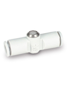 Zawór szybkiego spustu złącze wtykowe pod wąż fi 6 mm, wąż fi 6 mm SMC AQ340F-06-06