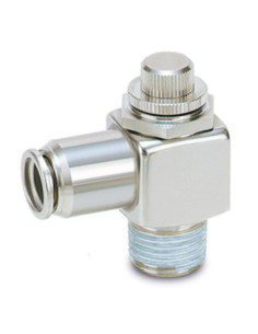 Zawór dławiąco-zwrotny wielkość korpusu 1/8 dławienie na wypływie R1/8 SMC ASG320F-01-06S
