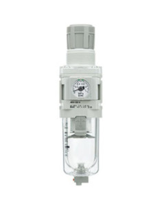 Filtroreduktor G 1/4 wielkość korpusu 20 automatyc zny spust kondensatu typu pływakowego NC SMC AW20-F02C-D