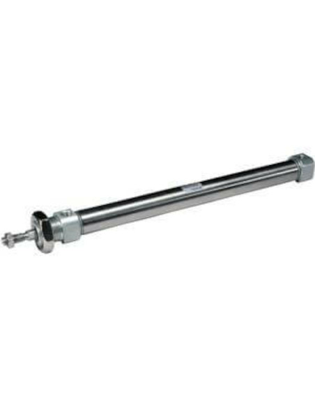 Siłownik ISO6432 tłok fi 16 mm skok 50 mm magnes wbudowany SMC CD85KN16-50-B