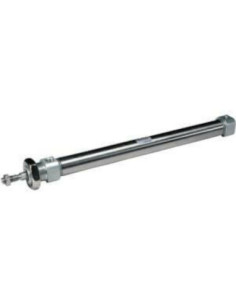 Siłownik ISO6432 tłok fi 8 mm skok 15 mm magnes wbudowany SMC CD85KN8-15-B