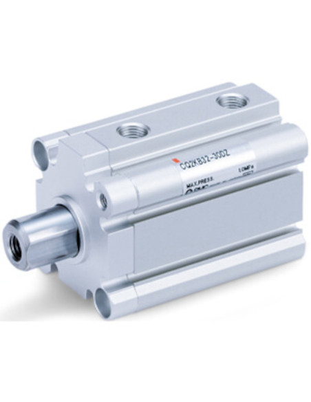 Siłownik kompaktowy z zabezp. przed obrotem fi 20 mm skok 25 mm Rc wewn. z magnesem SMC CDQ2KB20-25DZ