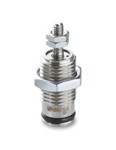 Siłownik igłowy śr.4 skok 5 seria Z b Do montażu tablicowego tłok fi 4mm skok 5mm SMC CJPB4-5Z