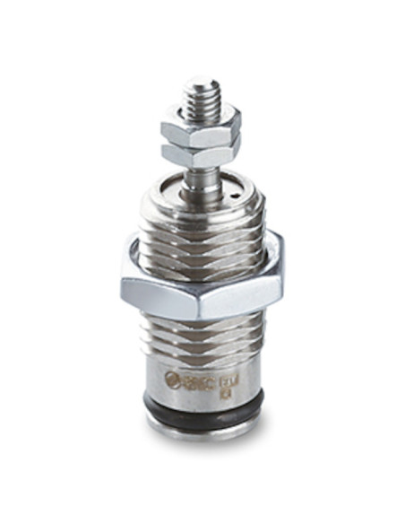 Siłownik igłowy śr.4 skok 5 seria Z b Do montażu tablicowego tłok fi 4mm skok 5mm SMC CJPB4-5Z