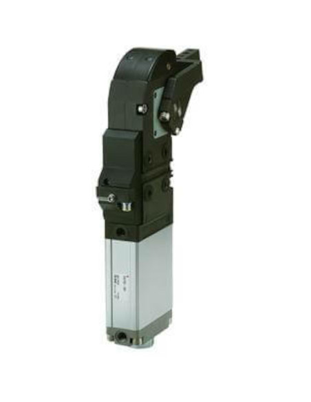 Siłownik mocujący tłok fi 40mm przyłącza pneumatyczne Kąt otwarcia ramienia 90° SMC CKZT40-90T