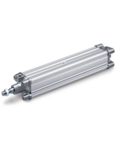 Siłownik ISO 15552 profilowy fi 80 mm skok 80 mm z magnesem SMC CP96SDB80-80C
