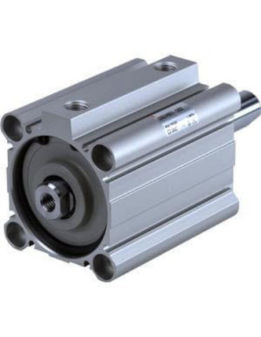 Siłownik kompaktowy obustronny tłok fi 20 skok 10 gwint Rc bez magnesu SMC CQ2WB20-10D