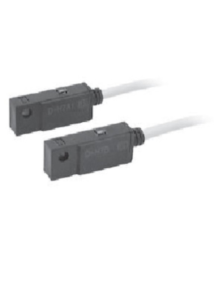 Czujnik położenia elektroniczny mocowany taśmą 3-przewodowy PNP kabel 3 m SMC D-H7A2L