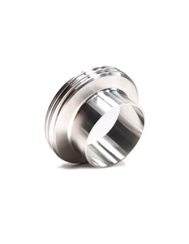 Końcówka DIN 11851, DN100, GZ RD130x1/4", do wspawania, AISI 304 DIN-GZ-SPAW-100