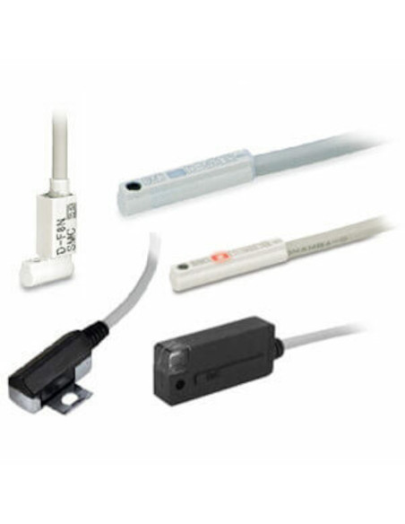 Czujnik położenia złącze M8 3-pinowe Y7P-elektroniczny standardowy 3-przew. PNP SMC D-Y7PSAPC