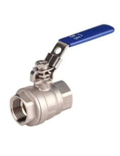 Zawór kul. 2-częściowy G4"ww Stal nierdzewna EQ 394.12