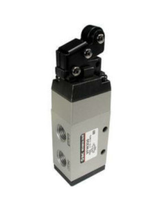 Zawór 5/2 sterowany mechanicznie wersja podstawowa pilot zasilany wewnętrznie SMC EVFM350-F02-00