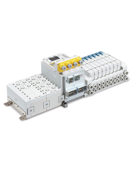Moduł SI EX245 do ProfiNet złącza RJ45 i 24V Push Pull SMC EX245-SPN2A