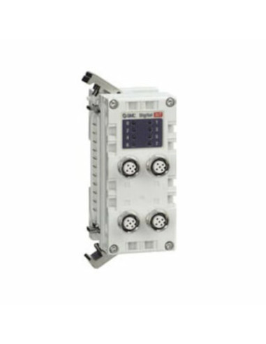 Moduł wyjść cyfrowych 8-kanałów PNP 4xM12 5 pinów SMC EX600-DYPB