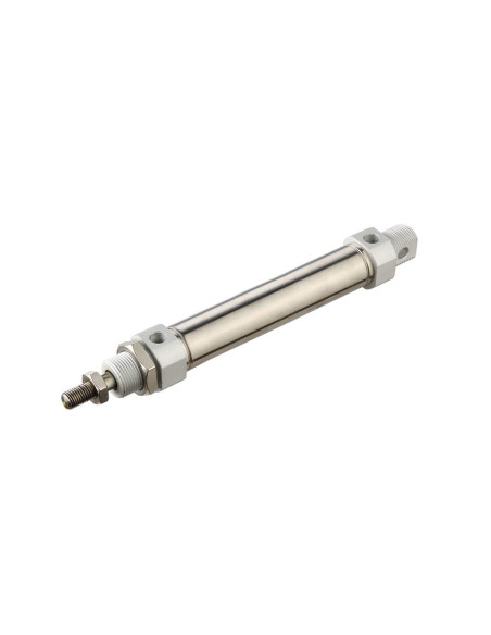 Siłownik pneumatyczny okrągły ISO6432 D8x60 z amortyzacją mechaniczną FDNM008.0060