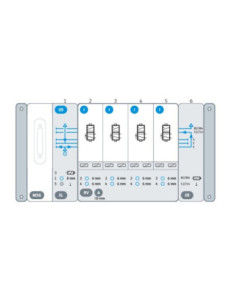 Wyspa VTUX, Multipin, 4x 5/2 bistabilny VTUX-A-P-MS6-SD-US4J-XLRV4AXR FESTO-8000800-18