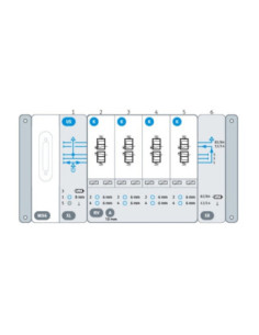 Wyspa VTUX, Multipin, 4x 2x3/2 VTUX-A-P-MS6-SD-US4K-XLRV4AXR FESTO-8000800-26
