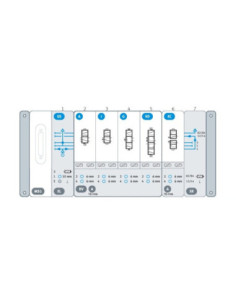 Wyspa VTUX,Multipin,5/2mono,5/2bist,5/3,5/4,2x 3/2 VTUX-A-P-MS1T-R-USAJGNDKC-XLRV5AXR-IPX0 POKAZOWA FESTO-8000800-7
