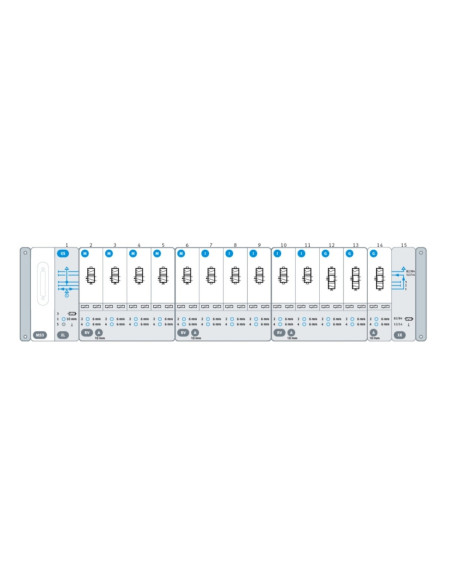 Wyspa VTUX, Multipin, 5x5/2mono, 5x5/2bist,3x5/3CC VTUX-A-P-MS3-US5M5J3G-XLRV4ARV4ARV5AXR-IPX0+H FESTO-8000800-9