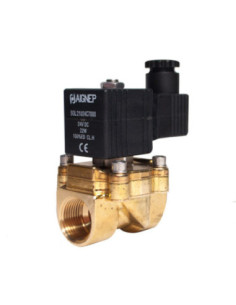 Zawór elektromagnetyczny membranowy 2/2 NC, G 3/4, NBR, 0-14 bar, DN18, 230V AC, wspomaganie membrany FMM 06F 34 N NC A