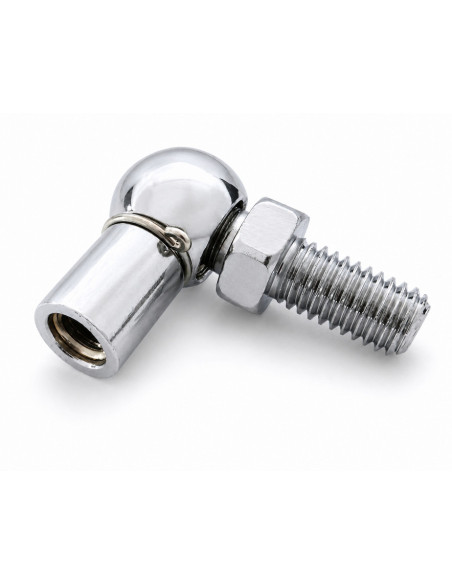 Mocowanie sprężyny gazowej z gwintem M6-M8, przegub kulowy, fi 10 mm, długość 20 mm, do 800N FP-1020M6M8