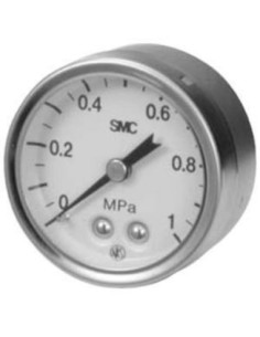 Manometr tarcza fi 43 R1/8 zakres 0.4 MPa SMC G43-4-01