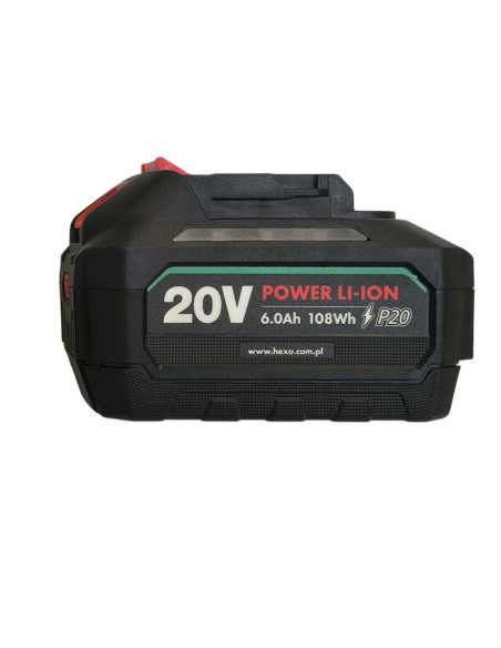 Akumulator LI-ION 20V 6Ah HX-6AH20