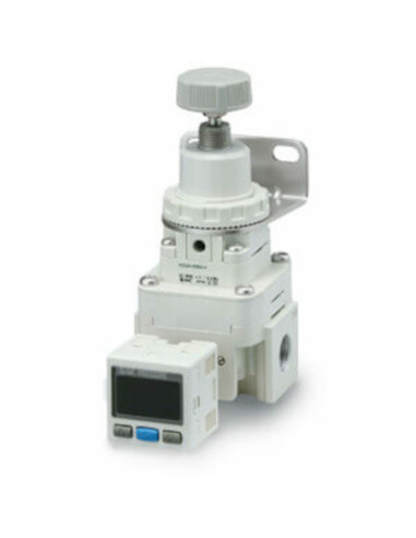 Precyzyjny stabilizator ciśnienia G 1/4 zakres 0,005-0,2 MPa SMC IR2000-F02-A