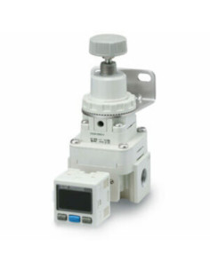 Precyzyjny stabilizator ciśnienia G 1/4 zakres 0,01-0,8 MPa SMC IR2020-F02BG-A